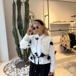 Black orchid coat
