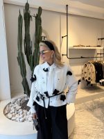 Black orchid coat - Image 8