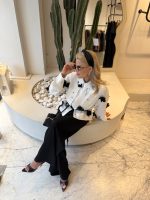 Black orchid coat - Image 6