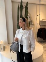 White orchid coat - Image 3