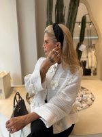White orchid coat - Image 4