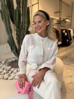 Pink orchid coat - Image 2