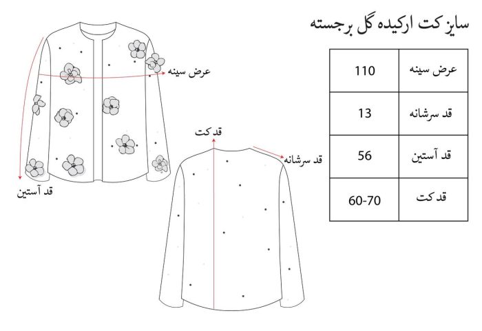 Bluepink orchid coat - Image 11