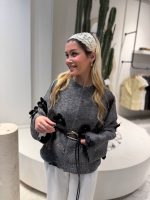 Gray orchid coat - Image 6