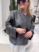 Gray orchid coat - Image 4