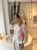 Bluepink orchid coat - Image 9