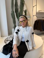 blackcream orchid coat - Image 2