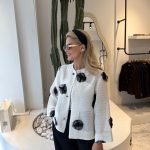 Dantely orchid coat
