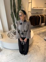 Earthy orchid coat - Image 5