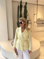 Lemon lovely coat
