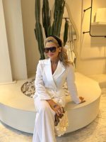 White lovely coat