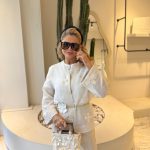 Creamy orchid coat