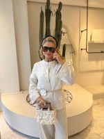 Creamy orchid coat