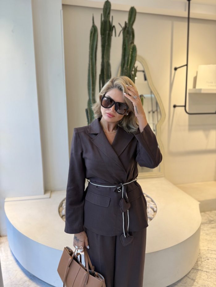 ‌Brown lovely coat - Image 2