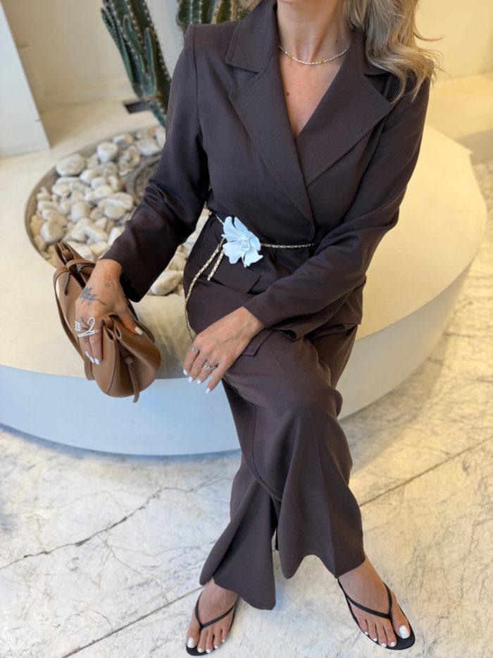 ‌Brown lovely coat - Image 10