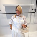 white silk coat