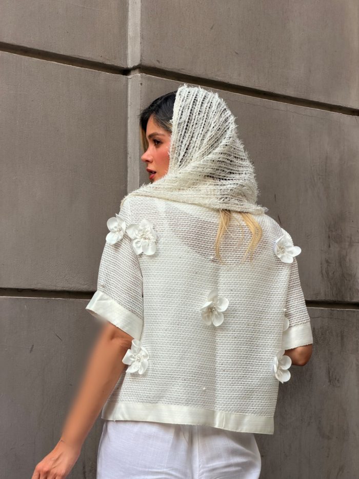 orchid short sleeve coat - Image 5