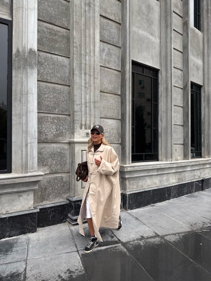 chinese trench coat - Image 3