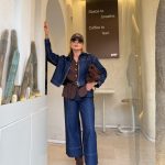 denim jacket and pants