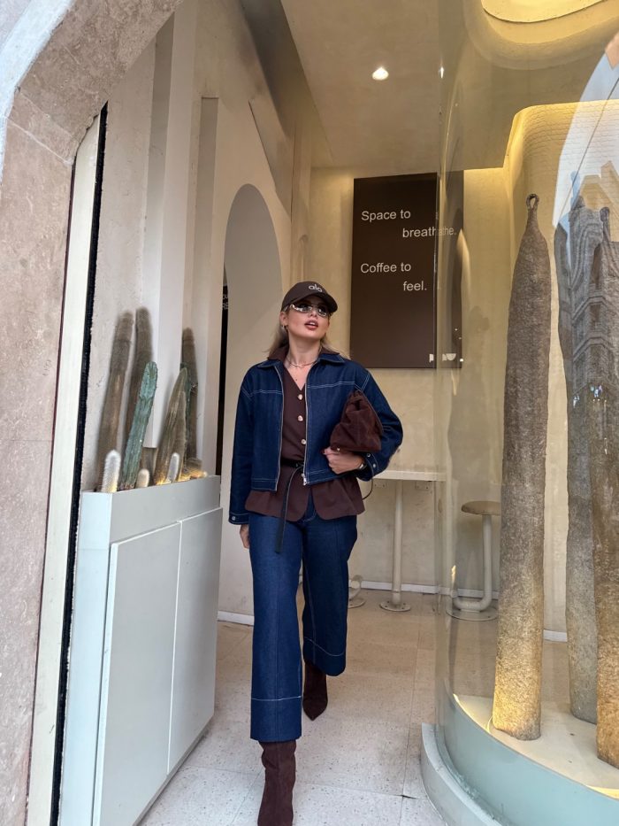 denim jacket and pants - Image 2